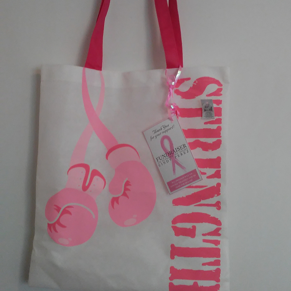 BREAST CANCER AWARENESS TOTE